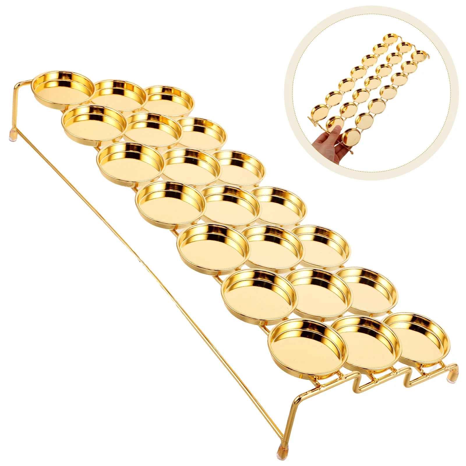 Butter Lamp Holder Metal Holder Three-Layer Oil Lamp Stand Elegant Spiritual Decor for Meditation Prayer Table
Butter Lamp Holder Metal Holder Three-Layer Oil Lamp Stand Elegant Spiritual Decor for Meditation Prayer Table