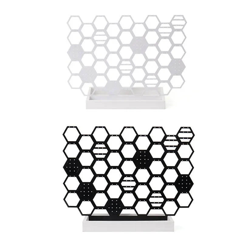 Honeycomb Jewelry Organizer And Earring Display Stand, Earrings Holder Organizer Jewelry Storage Rack
Honeycomb Jewelry Organizer And Earring Display Stand, Earrings Holder Organizer Jewelry Storage Rack