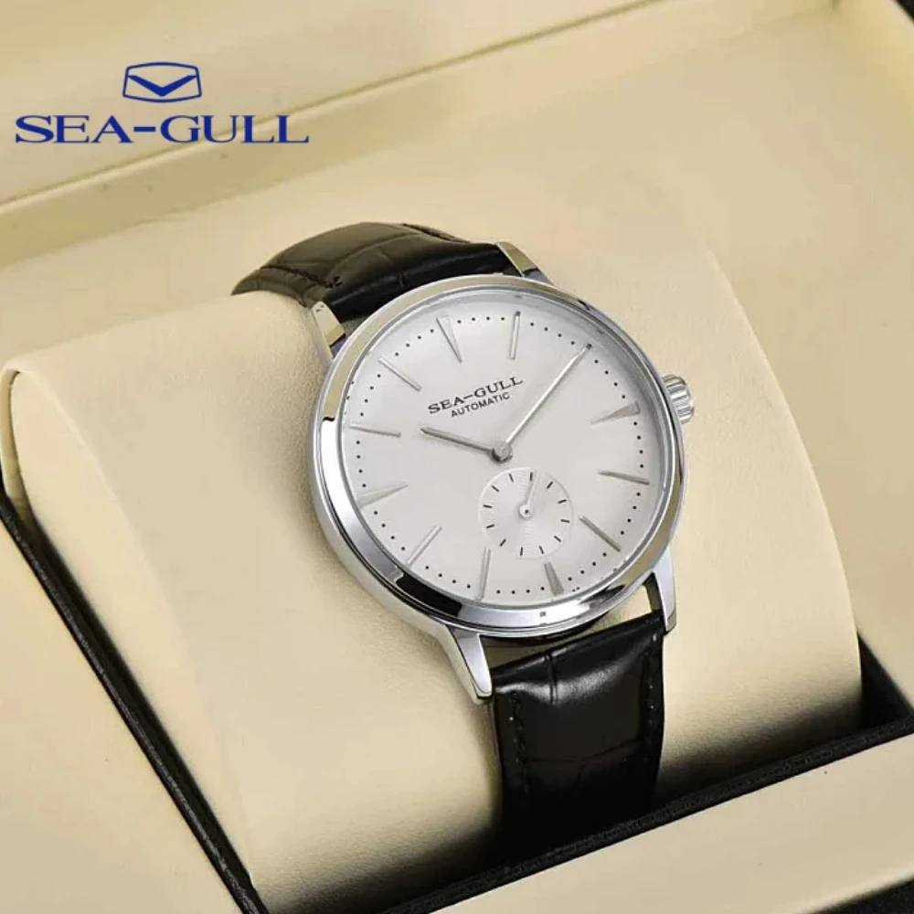 Montre Seagull pour homme, montre mécanique, style business décontracté, adaptative, étanche, montre simple pour homme 6075
Montre Seagull pour homme, montre mécanique, style business décontracté, adaptative, étanche, montre simple pour homme 6075