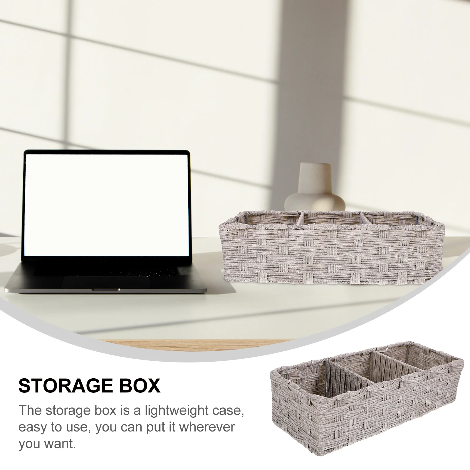 1pc Desktop Storage Box Small Bin Lid Container Woven Basket Cattail Grass Organizer Decorative Rectangular Case Teacher
1pc Desktop Storage Box Small Bin Lid Container Woven Basket Cattail Grass Organizer Decorative Rectangular Case Teacher