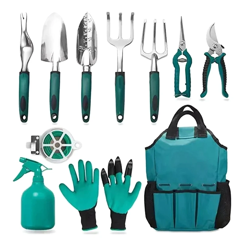 Stainless Steel Heavy Duty Gardening Tool Set Complete Comes Grassland With Bag Gardening Tools Set
Stainless Steel Heavy Duty Gardening Tool Set Complete Comes Grassland With Bag Gardening Tools Set