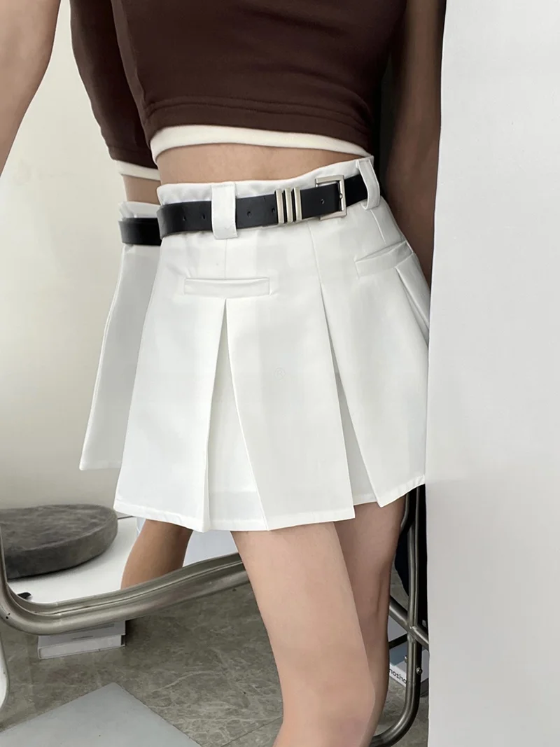 Business Women's High Waist A-Line Skirt Spring Autumn New Style Slimming Pleated Skirt Short Skirt for Small Figures
Business Women's High Waist A-Line Skirt Spring Autumn New Style Slimming Pleated Skirt Short Skirt for Small Figures