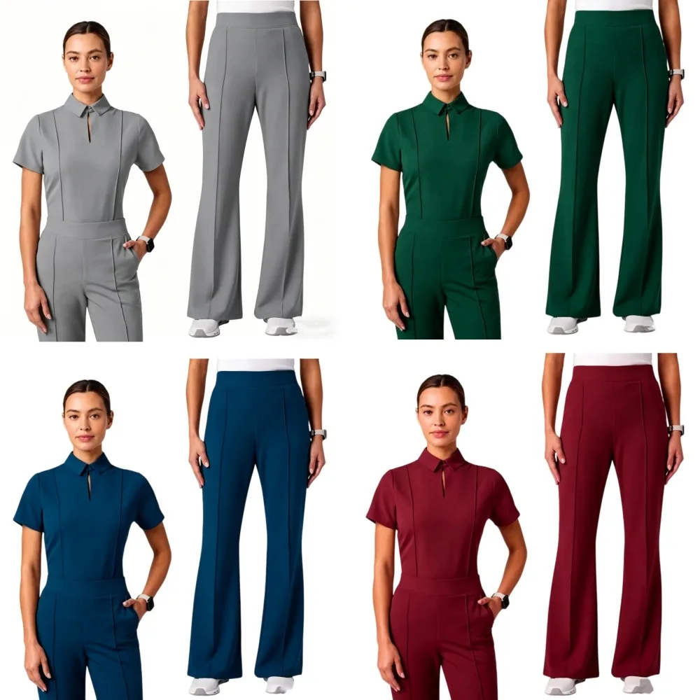 Scrubs Women Beauty SPA Uniform Pet Clinic Store Veterinary Dentistry Work Clothes Set High-quality Medical Nurse Uniform Unisex
Scrubs Women Beauty SPA Uniform Pet Clinic Store Veterinary Dentistry Work Clothes Set High-quality Medical Nurse Uniform Unisex