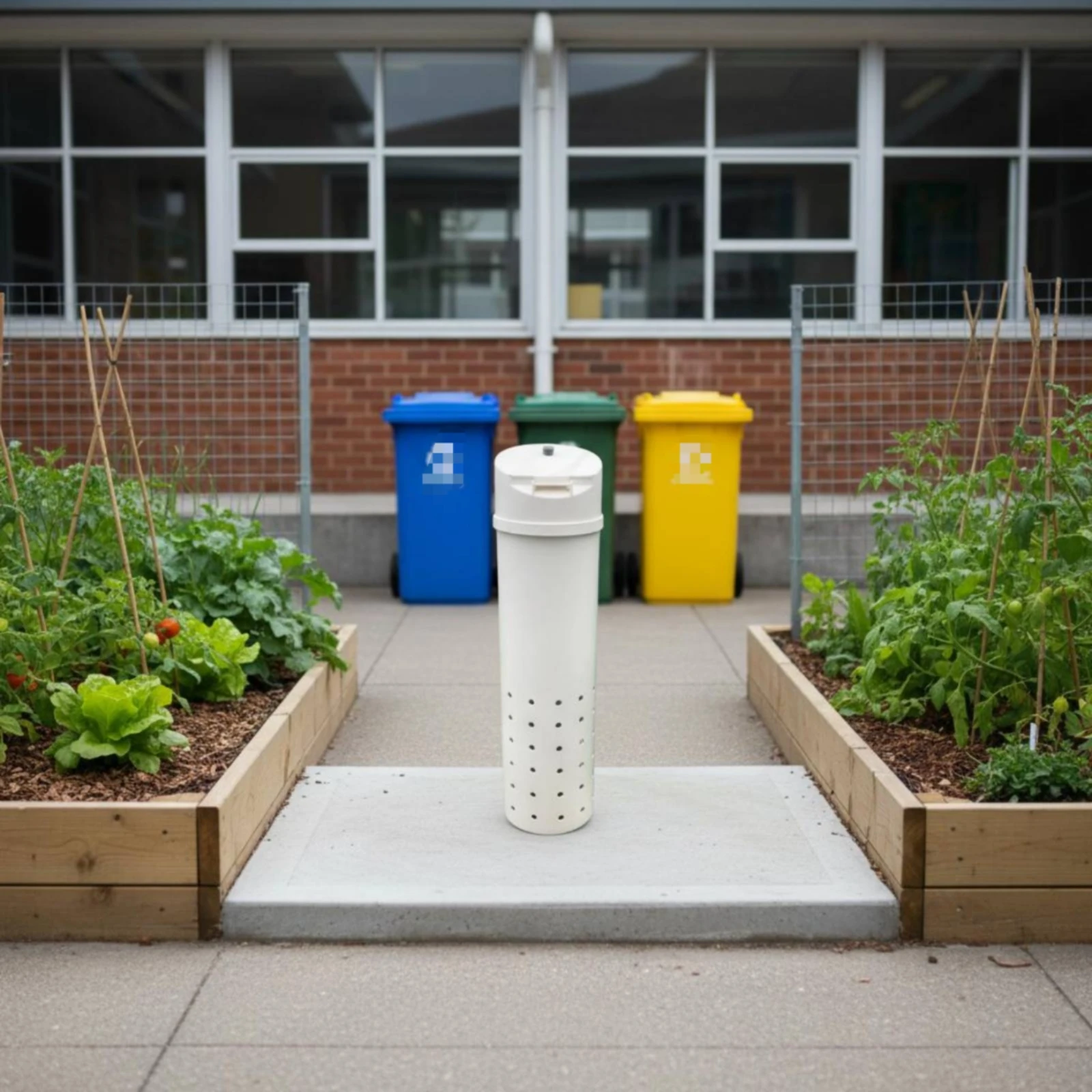 Worm Compost Column Cylindrical Worm Column Composter Vermicompost Bin Flipflip-Open Lid Garden Waste System Ventilation Vents
Worm Compost Column Cylindrical Worm Column Composter Vermicompost Bin Flipflip-Open Lid Garden Waste System Ventilation Vents
