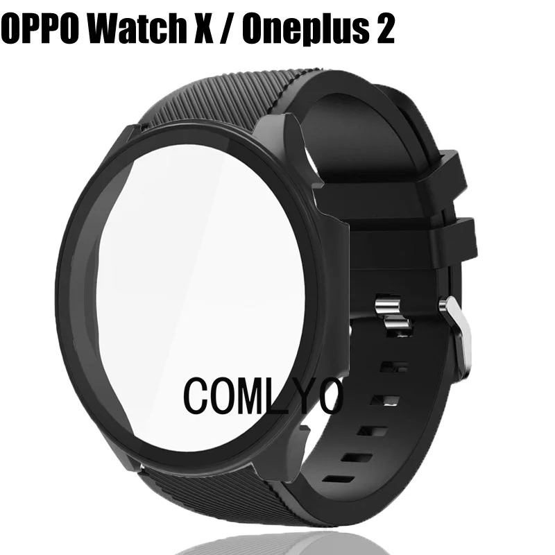 Для Oneplus watch 2 / OPPO Watch X ремешок чехол из закаленного стекла защита экрана Защитная крышка умные часы силиконовый мягкий ремешок
Для Oneplus watch 2 / OPPO Watch X ремешок чехол из закаленного стекла защита экрана Защитная крышка умные часы силиконовый мягкий ремешок