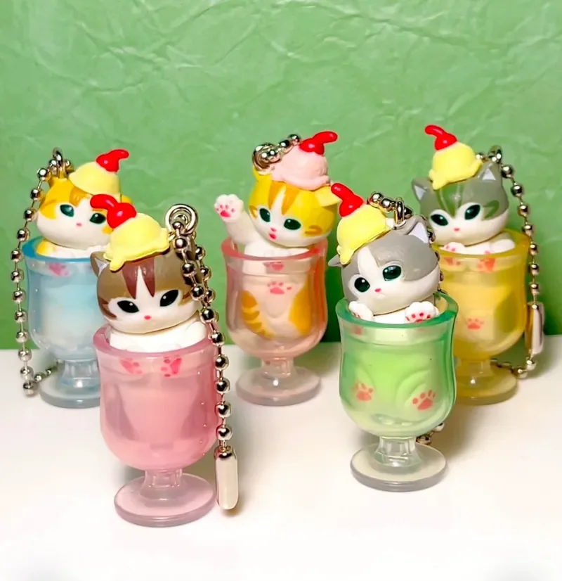 Новый Mofusand Cat Pudding, кулон для холодных напитков, мини-фигурки, слепая коробка, аниме-фигурки, украшения, куклы, кошка в чашке, подарок-сюрприз
Новый Mofusand Cat Pudding, кулон для холодных напитков, мини-фигурки, слепая коробка, аниме-фигурки, украшения, куклы, кошка в чашке, подарок-сюрприз