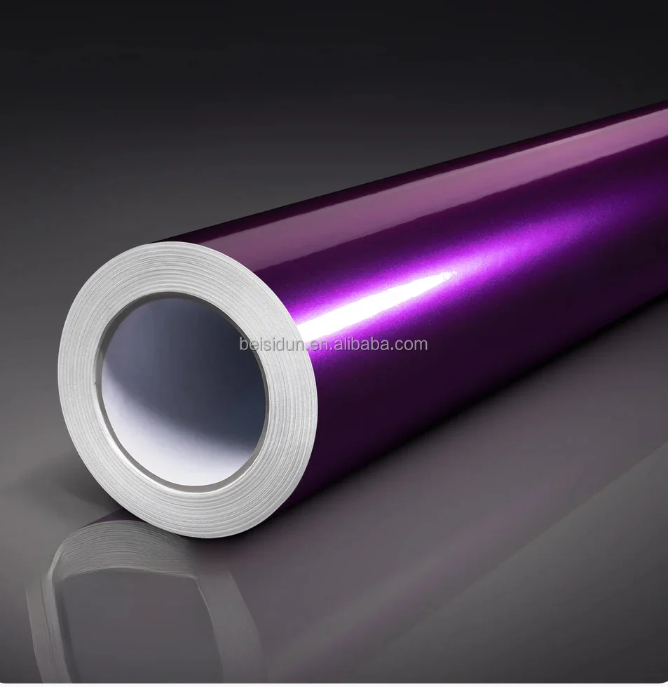 Premium PET PVC High Glossy Liquid Metallic Midnight Purple Vinyl Wrap Film Car Motorcycle Self Adhesive Car Change Color Film
Premium PET PVC High Glossy Liquid Metallic Midnight Purple Vinyl Wrap Film Car Motorcycle Self Adhesive Car Change Color Film
