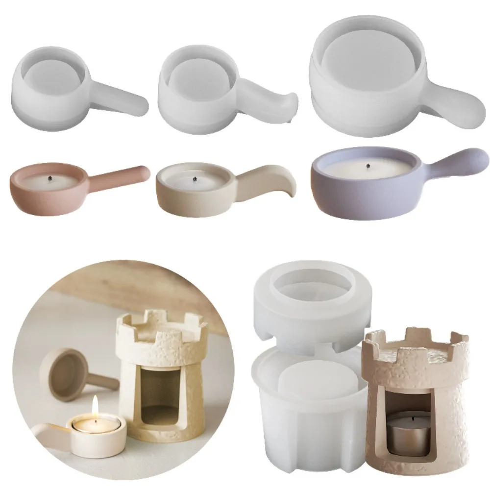 Aromatherapy Stove Castle Candlestick Silicone Mold DIY Gypsum Warm Tea Heating Insulation Teapot Decoration Resin Mold Crafts
Aromatherapy Stove Castle Candlestick Silicone Mold DIY Gypsum Warm Tea Heating Insulation Teapot Decoration Resin Mold Crafts