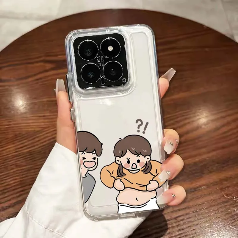 Boy Girl Couples Art Cute For Xiaomi 17 15 14T 13T 13 12T 12 12S 11T 11 11i 10 10T Ultra Pro Lite Translucent Phone Case
Boy Girl Couples Art Cute For Xiaomi 17 15 14T 13T 13 12T 12 12S 11T 11 11i 10 10T Ultra Pro Lite Translucent Phone Case
