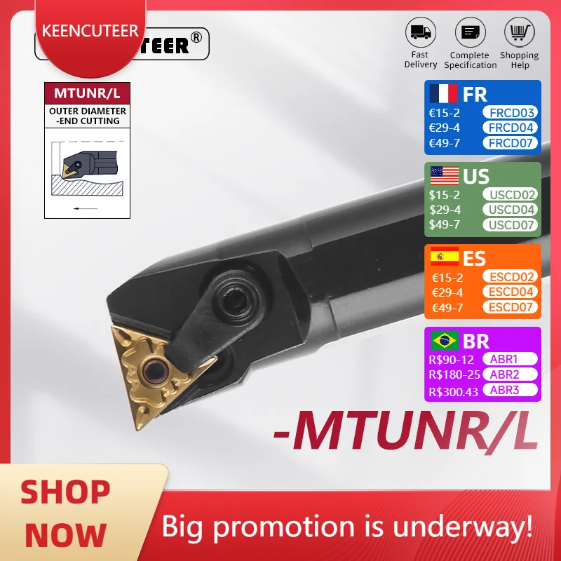 S16Q-MTUNR S20R-MTUNR S25S-MTUNR S32T-MTUNR Internal Turning Tool -MTUNR/L Lathe Bar Turning Holder CNC Cutting Tool Cutter Bar
S16Q-MTUNR S20R-MTUNR S25S-MTUNR S32T-MTUNR Internal Turning Tool -MTUNR/L Lathe Bar Turning Holder CNC Cutting Tool Cutter Bar