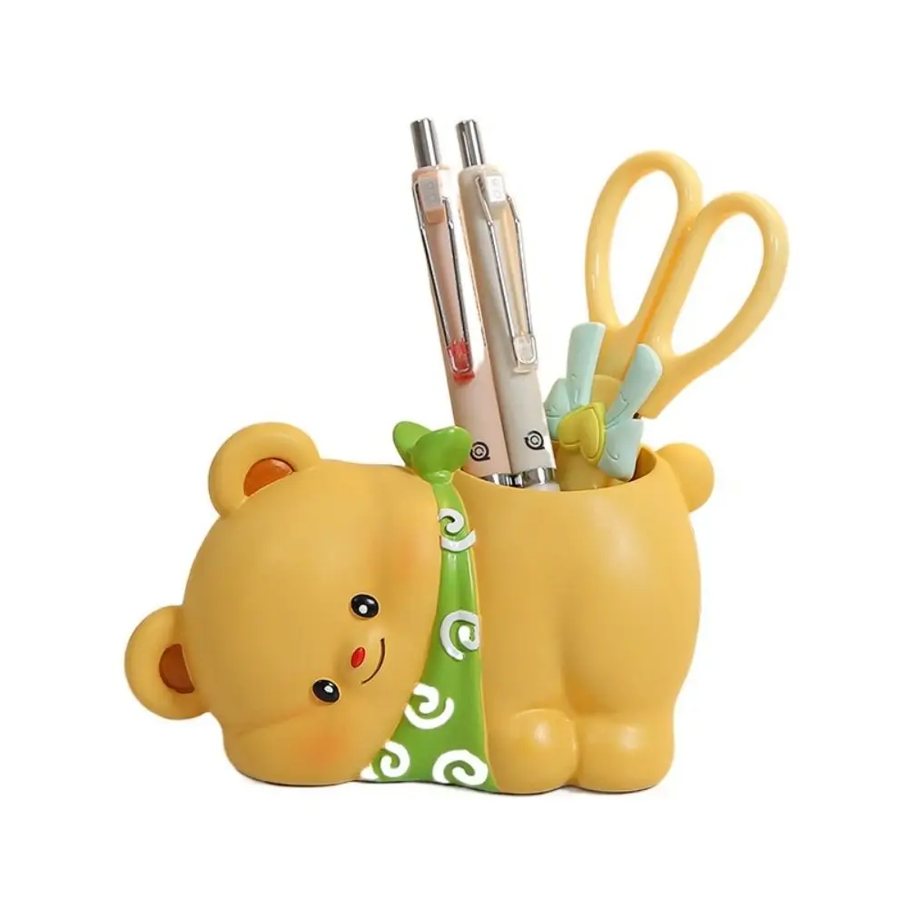 Resin Butter Bear Statue with Tray Tissue Box Cute Figurine Key Storage Ornaments Cartoon Desk Decor Butter Bear Pen Holder
Resin Butter Bear Statue with Tray Tissue Box Cute Figurine Key Storage Ornaments Cartoon Desk Decor Butter Bear Pen Holder