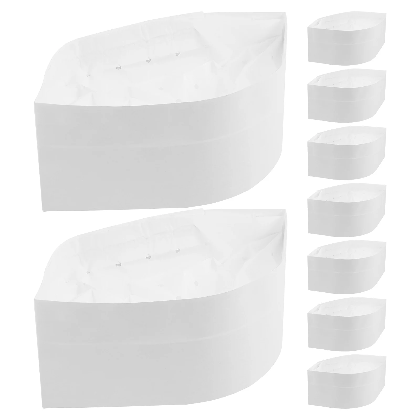 20pcs Chef Caps Disposable Paper Chef Hat Cooking Baking Restaurant Kitchen Catering Bakery Hygienic Unisex Elastic Workwear
20pcs Chef Caps Disposable Paper Chef Hat Cooking Baking Restaurant Kitchen Catering Bakery Hygienic Unisex Elastic Workwear