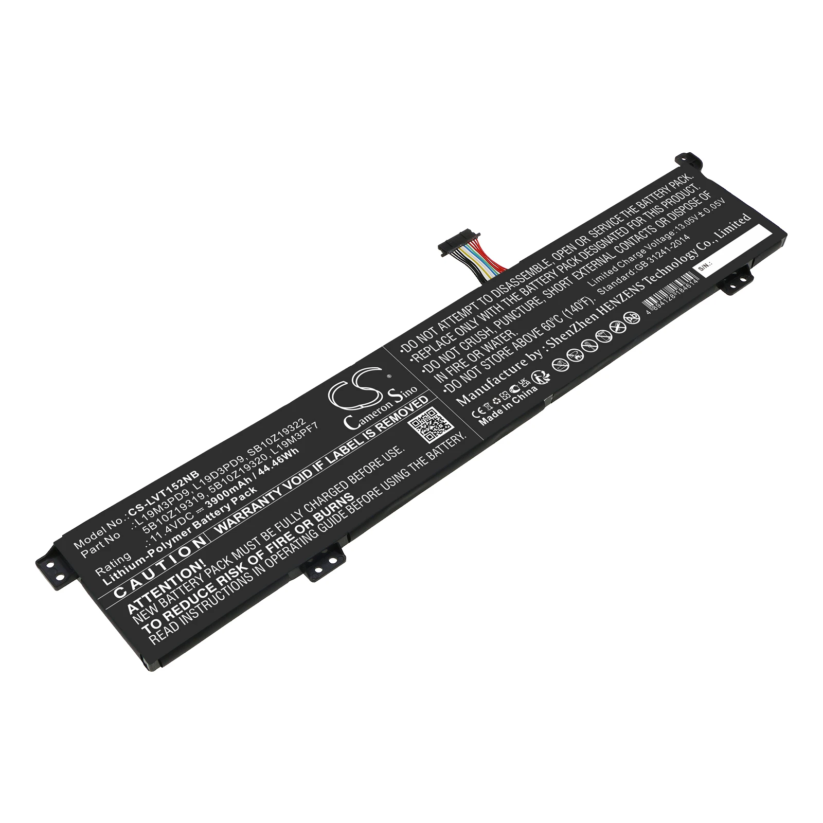 CS Replacement Battery For Lenovo ThinkBook 15p 20V30006FE, ThinkBook 15p 20V30006UK, ThinkBook
CS Replacement Battery For Lenovo ThinkBook 15p 20V30006FE, ThinkBook 15p 20V30006UK, ThinkBook