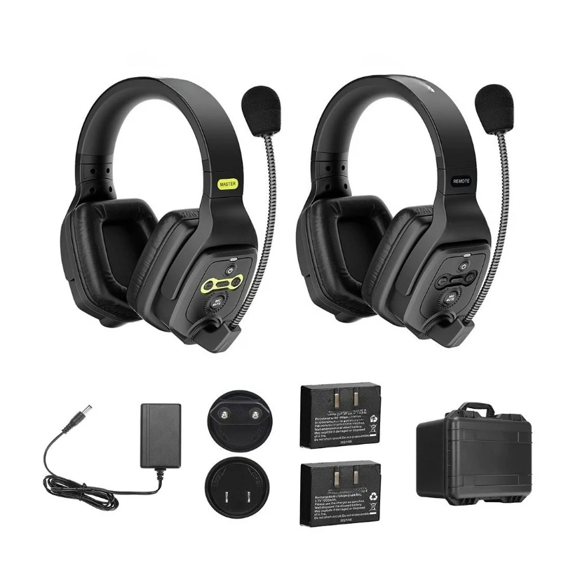 Wireless Director Call System Stereo Headset Intercom Headset
Wireless Director Call System Stereo Headset Intercom Headset