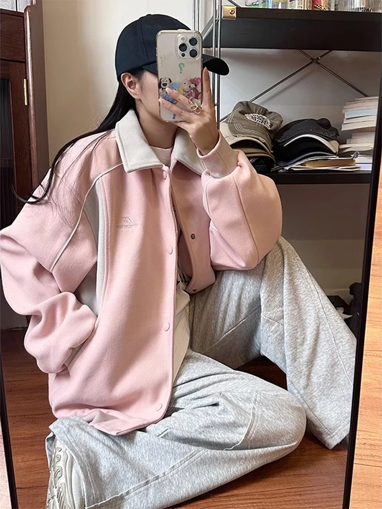 Baseball Jackets Woman Green Womens Autumn Aviation Splice Casual Fleece-Lined Turtleneck Cargo Style Cropped Hooded Hippie Chic
Baseball Jackets Woman Green Womens Autumn Aviation Splice Casual Fleece-Lined Turtleneck Cargo Style Cropped Hooded Hippie Chic