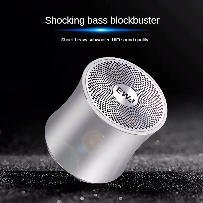 Уличная портативная беспроводная Bluetooth мини-Колонка EWA A5, сабвуфер, динамик для телефонов и компьютеров, стальная пушка со вставкой карты
Уличная портативная беспроводная Bluetooth мини-Колонка EWA A5, сабвуфер, динамик для телефонов и компьютеров, стальная пушка со вставкой карты