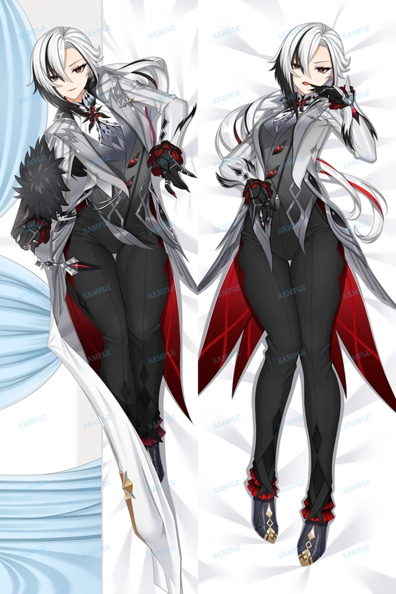 Подушка для тела с двусторонним принтом Genshin Impact Dakimakura Anime Arlecchino, наволочка для постельного белья из натуральной кожи
Подушка для тела с двусторонним принтом Genshin Impact Dakimakura Anime Arlecchino, наволочка для постельного белья из натуральной кожи