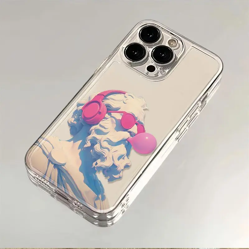 Socrates Pink Sculpture Clear Phone Case For iPhone 16 15 11 12 14 13 Pro Max Mini X XR XSMax XR 7 8 Plus SE4 16e Silica Covers
Socrates Pink Sculpture Clear Phone Case For iPhone 16 15 11 12 14 13 Pro Max Mini X XR XSMax XR 7 8 Plus SE4 16e Silica Covers