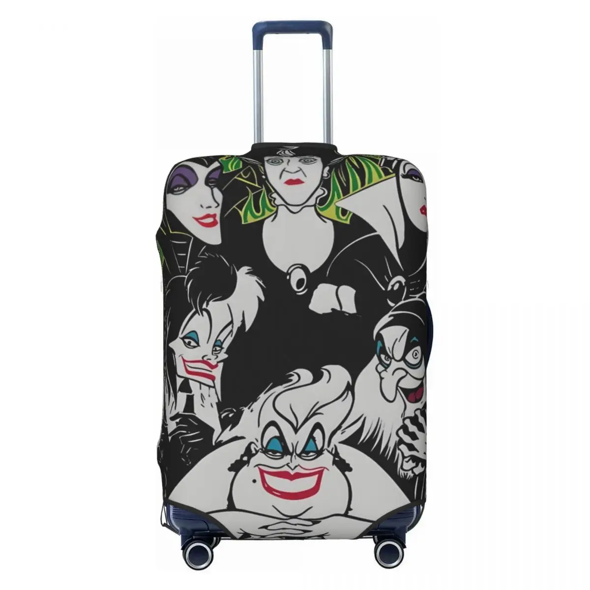 Custom Cute Villains Women Luggage Cover Protector Dust Proof Wicked People Malicious Queen Travel Suitcase Covers
Custom Cute Villains Women Luggage Cover Protector Dust Proof Wicked People Malicious Queen Travel Suitcase Covers