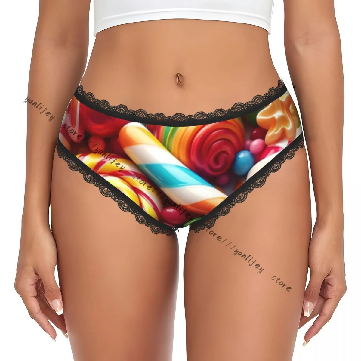 Casual Women Candy Background Lace Triangle Panties Comfort Intimate Wear
Casual Women Candy Background Lace Triangle Panties Comfort Intimate Wear