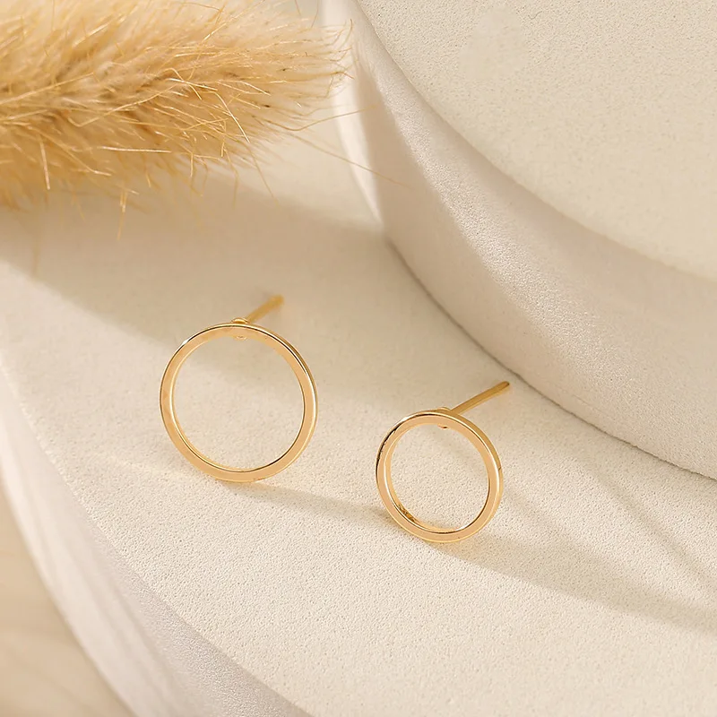 10PCS Gold Color Brass Round Shape Stud Earrings Pins Jewelry Making Supplies DIY Earring Findings Accessories
10PCS Gold Color Brass Round Shape Stud Earrings Pins Jewelry Making Supplies DIY Earring Findings Accessories