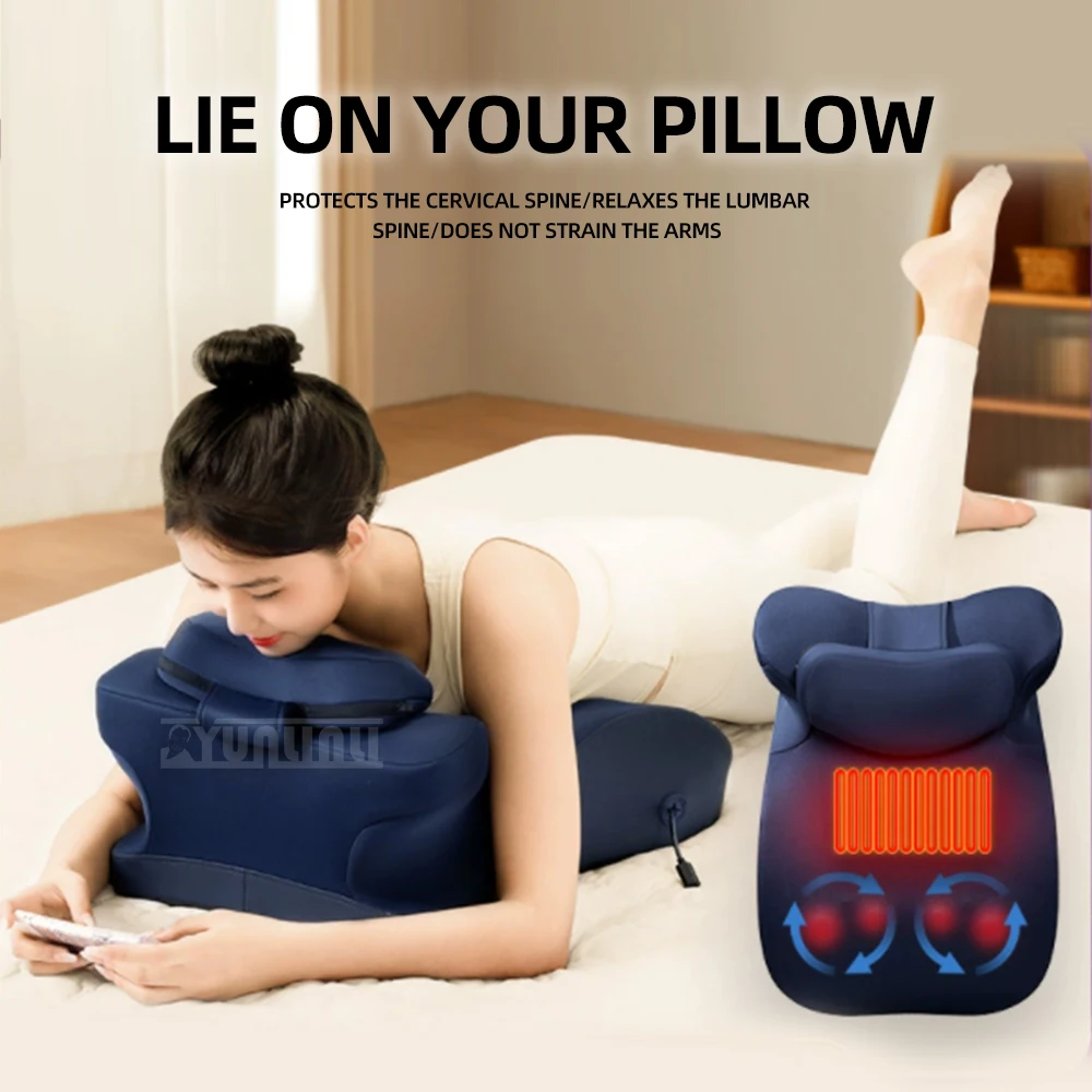 Electric Shiatsu Head Neck Cervical Body Massager Car Back Pillow with Heating Vibrating Massage Device Foot Massage
Electric Shiatsu Head Neck Cervical Body Massager Car Back Pillow with Heating Vibrating Massage Device Foot Massage
