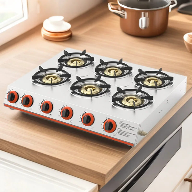 Коммерческая газовая плита с несколькими конфорками, 2.8 кВт, корпус из нержавеющей стали, для использования на сжиженном или природном газе, для приготовления жареного риса, для уличных киосков.
Коммерческая газовая плита с несколькими конфорками, 2.8 кВт, корпус из нержавеющей стали, для использования на сжиженном или природном газе, для приготовления жареного риса, для уличных киосков.