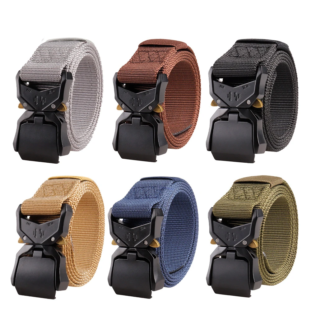 Fashion Mens Belts Outdoor Army Military Tactical Combat Belt Canvas Novelty Nylon Waistband Jeans Pants Accessories Durable
Fashion Mens Belts Outdoor Army Military Tactical Combat Belt Canvas Novelty Nylon Waistband Jeans Pants Accessories Durable