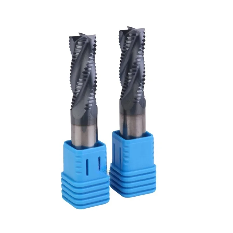 HRC50 4Flutes tungsten solide Roughing End Mills Spiral Bit Milling Tools Carbide CNC Router bits
HRC50 4Flutes tungsten solide Roughing End Mills Spiral Bit Milling Tools Carbide CNC Router bits