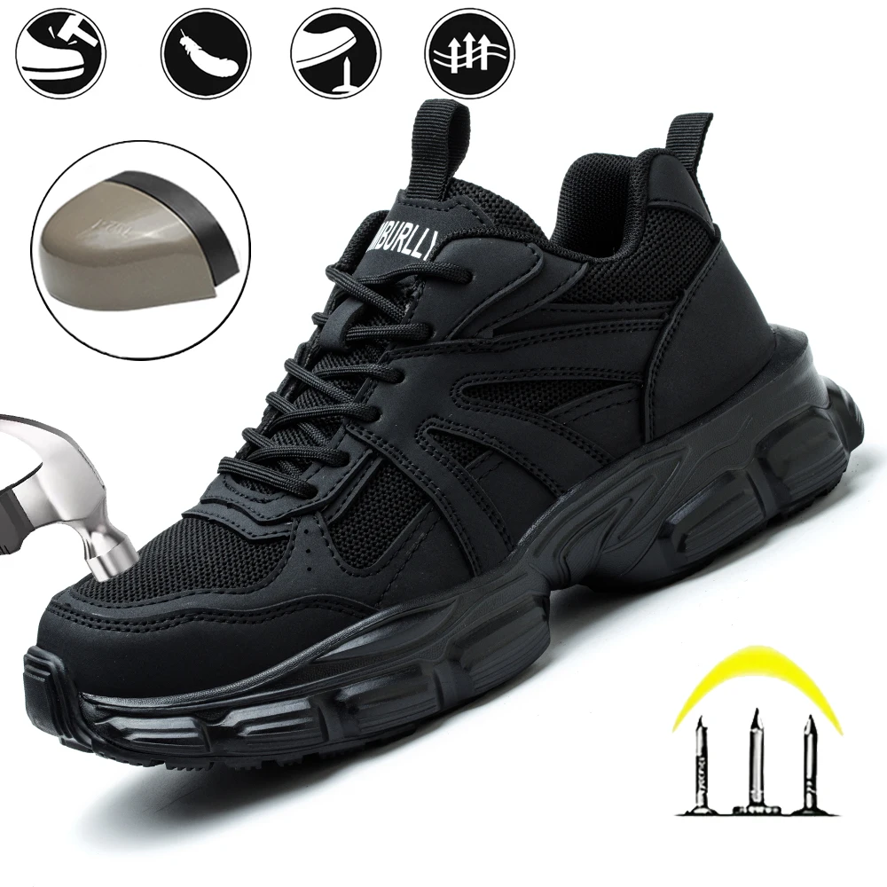 Fashion Safety Shoes Women Work Sneakers structured Shoes pneumatic-Proof Protective Shoes Work Boots Steel Toe Shoes
Fashion Safety Shoes Women Work Sneakers structured Shoes pneumatic-Proof Protective Shoes Work Boots Steel Toe Shoes