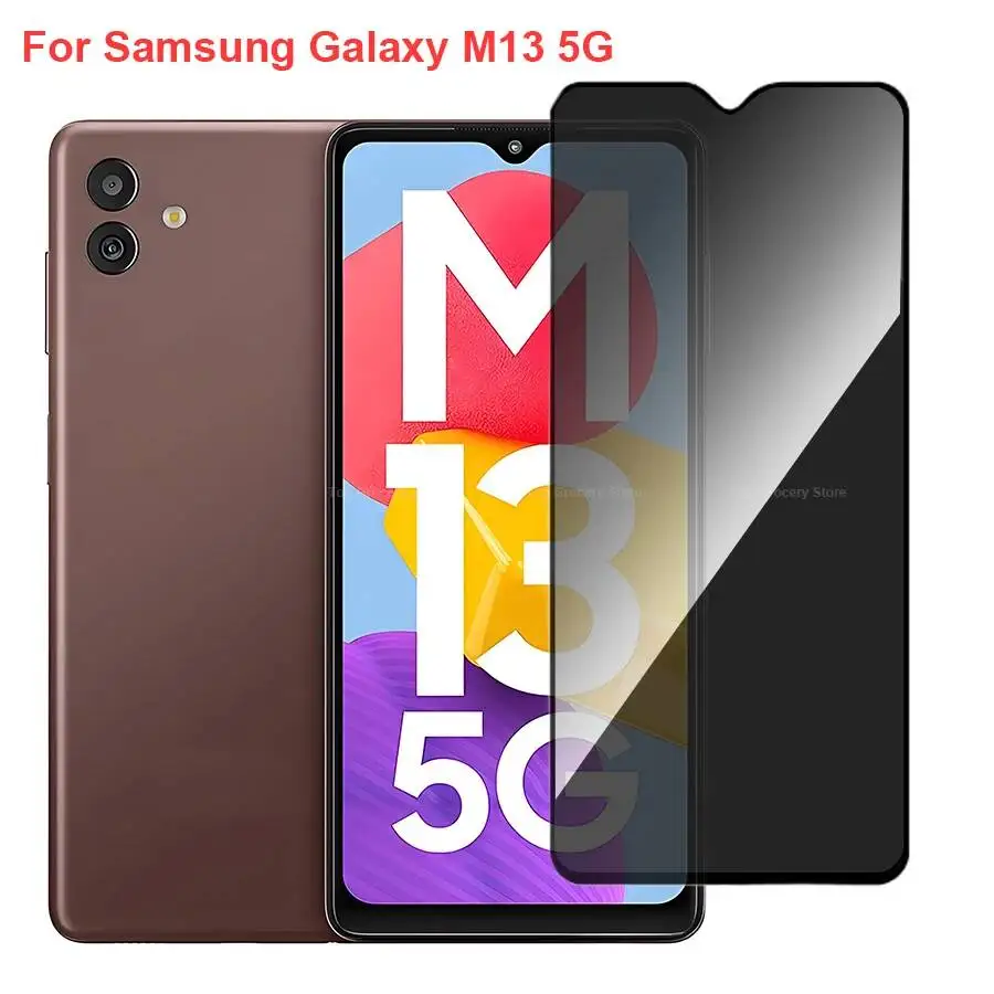 For Samsung Galaxy M13 SM-M136B Anti Spy Privacy Tempered Glass Screen Protector Compatible For Galaxym13 5G Phone Film
For Samsung Galaxy M13 SM-M136B Anti Spy Privacy Tempered Glass Screen Protector Compatible For Galaxym13 5G Phone Film