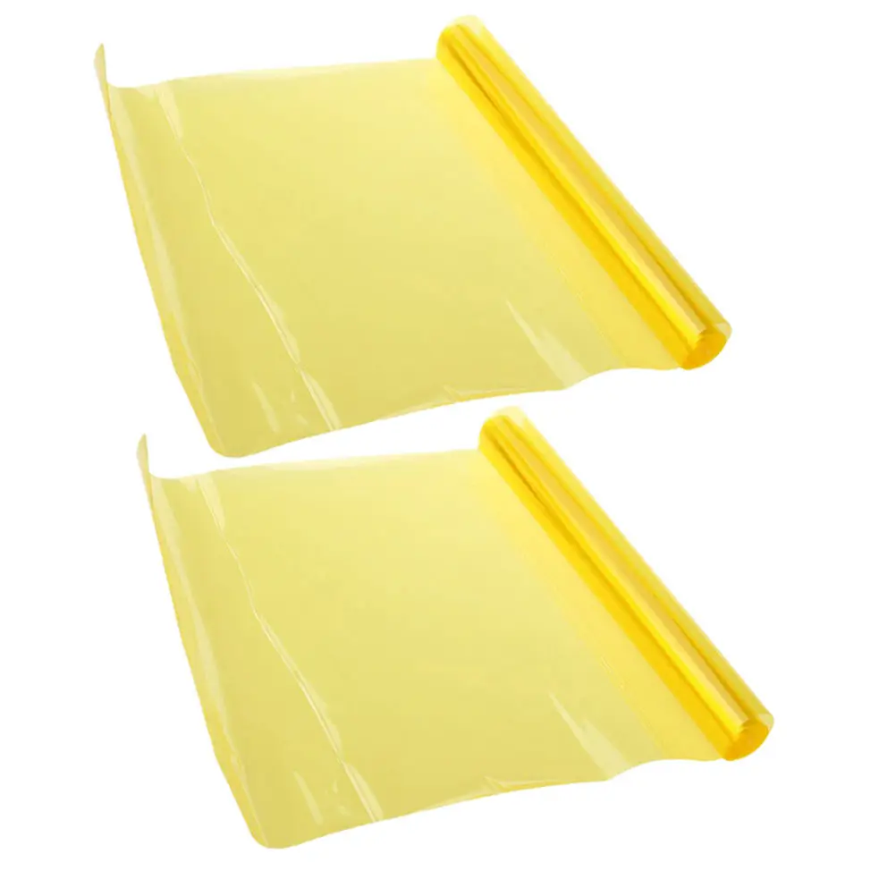 Yellow Headlight Tint Film Large Size 30x180cm Triplelayer Scratch Resistant Protector Nighttime Visibility Improvement Car
Yellow Headlight Tint Film Large Size 30x180cm Triplelayer Scratch Resistant Protector Nighttime Visibility Improvement Car