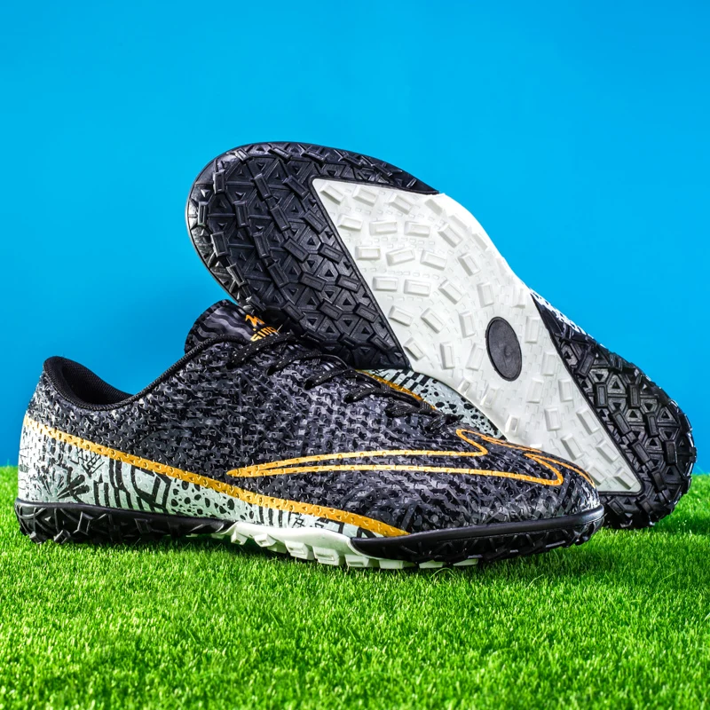 Double star unisex football training shoes, lightweight TF nail football shoes, ultra light racing football boots
Double star unisex football training shoes, lightweight TF nail football shoes, ultra light racing football boots