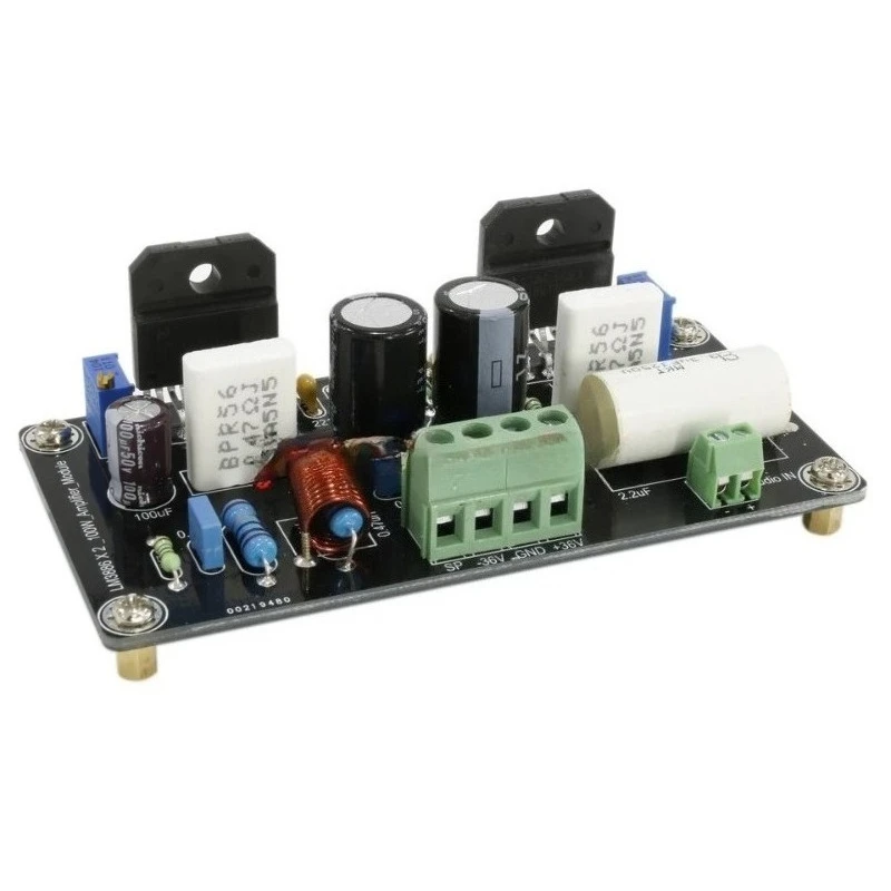Accessories LM3886 with 100W Parallel Mono DC Audio Power Amplifier Board
Accessories LM3886 with 100W Parallel Mono DC Audio Power Amplifier Board