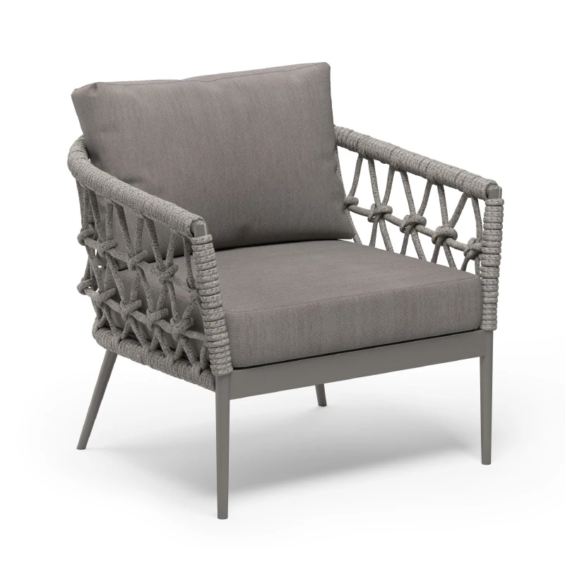 Modern metal rope sofa set outdoor hand-woven garden coffee table combination furniture
Modern metal rope sofa set outdoor hand-woven garden coffee table combination furniture