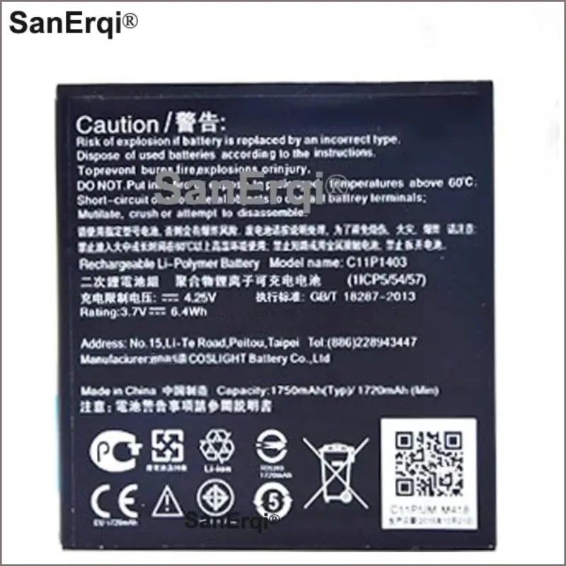 C11P1403 phone battery for Asus ZenFone4.5 ZenFone 4.5 A450 1750mAh battery
C11P1403 phone battery for Asus ZenFone4.5 ZenFone 4.5 A450 1750mAh battery
