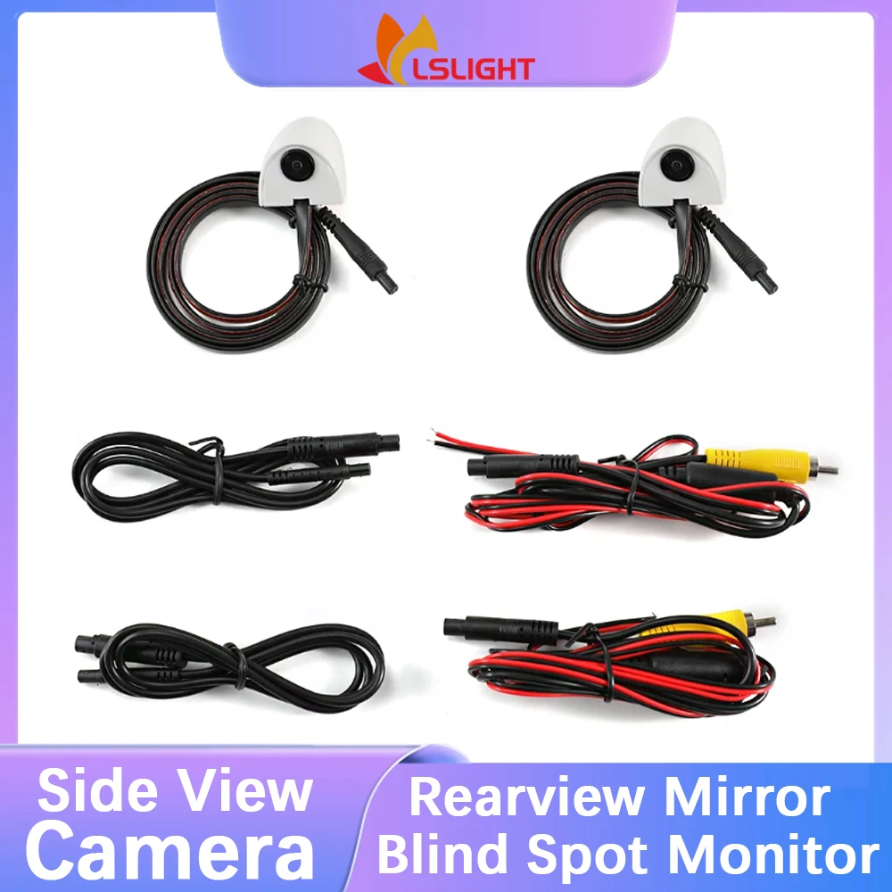 Universal Car Camera HD Side View Night Vision Waterproof 80° 3M Sticker Mount One Pair Rearview Mirror Blind Spot Monitor
Universal Car Camera HD Side View Night Vision Waterproof 80° 3M Sticker Mount One Pair Rearview Mirror Blind Spot Monitor