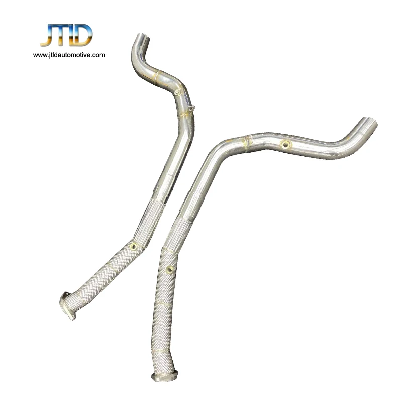 Heat Shield Downpipe For Land Rover Range Rover Sport SVR 5.0 2009-2017 SS304 Stainless Steel Performance Catless Exhaust System
Heat Shield Downpipe For Land Rover Range Rover Sport SVR 5.0 2009-2017 SS304 Stainless Steel Performance Catless Exhaust System