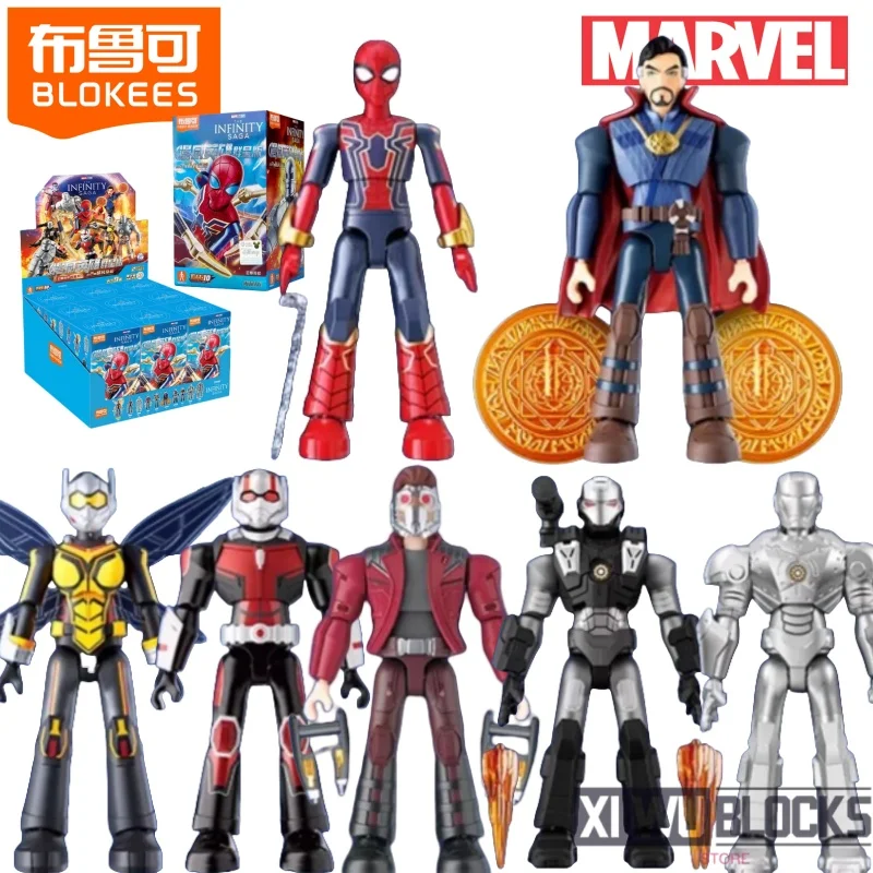 Строительные блоки BLOKEES Marvel, версия Galaxy 2, неограниченная серия Legend, Человек-паук, Железный человек, сборка игрушек, модель, украшения, подарки
Строительные блоки BLOKEES Marvel, версия Galaxy 2, неограниченная серия Legend, Человек-паук, Железный человек, сборка игрушек, модель, украшения, подарки