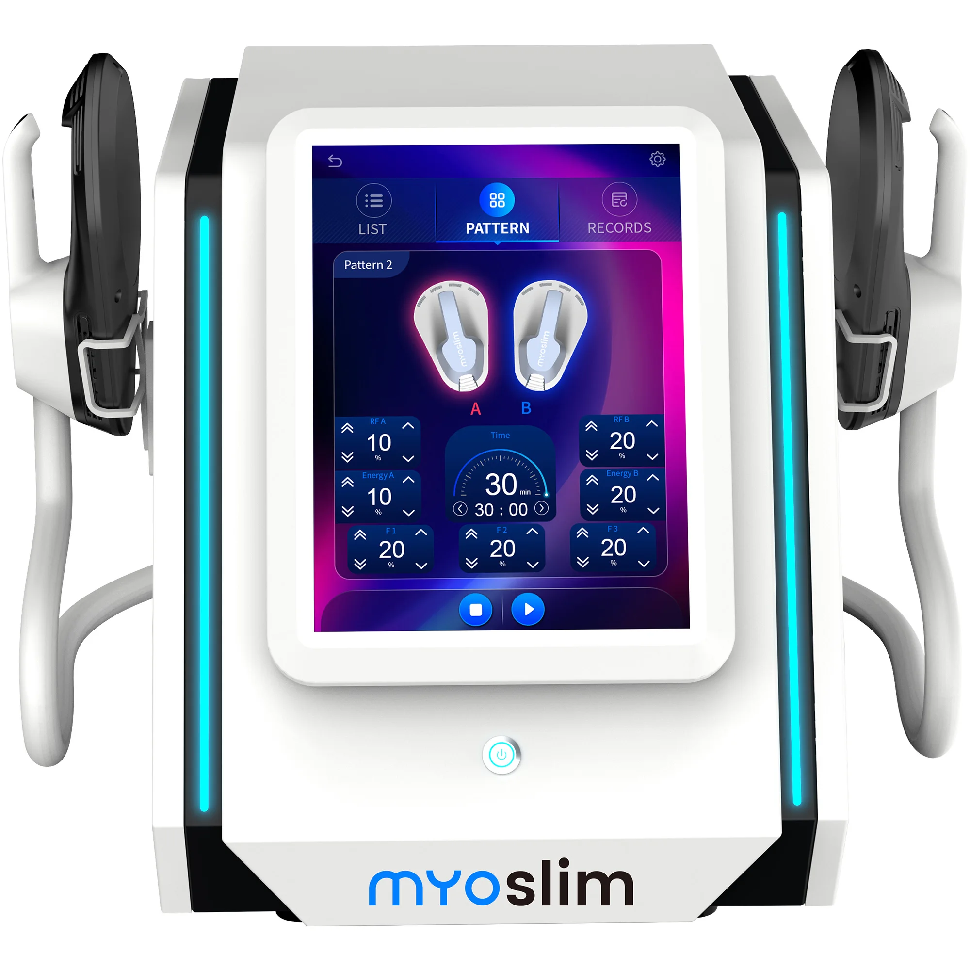 New RF MYOslim EMS Body Sculpting Machine Fat Weight Loss Massager 15 Electromagnetic Sculpt Slimming Muscle Stimulation Device
New RF MYOslim EMS Body Sculpting Machine Fat Weight Loss Massager 15 Electromagnetic Sculpt Slimming Muscle Stimulation Device