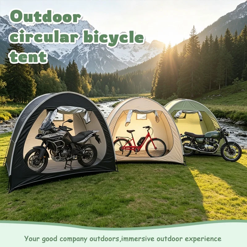 Portable Thickened Oxford Cloth Bike Shelter Private Travel Tent for Outdoor Hiking Cycling Camping And Travel
Portable Thickened Oxford Cloth Bike Shelter Private Travel Tent for Outdoor Hiking Cycling Camping And Travel