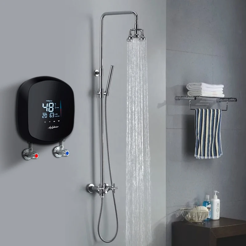 New Design 6000w Anlabeier Touch Screen Control CE Certification Tankless Electric Instant Hot Shower Water Heater
New Design 6000w Anlabeier Touch Screen Control CE Certification Tankless Electric Instant Hot Shower Water Heater