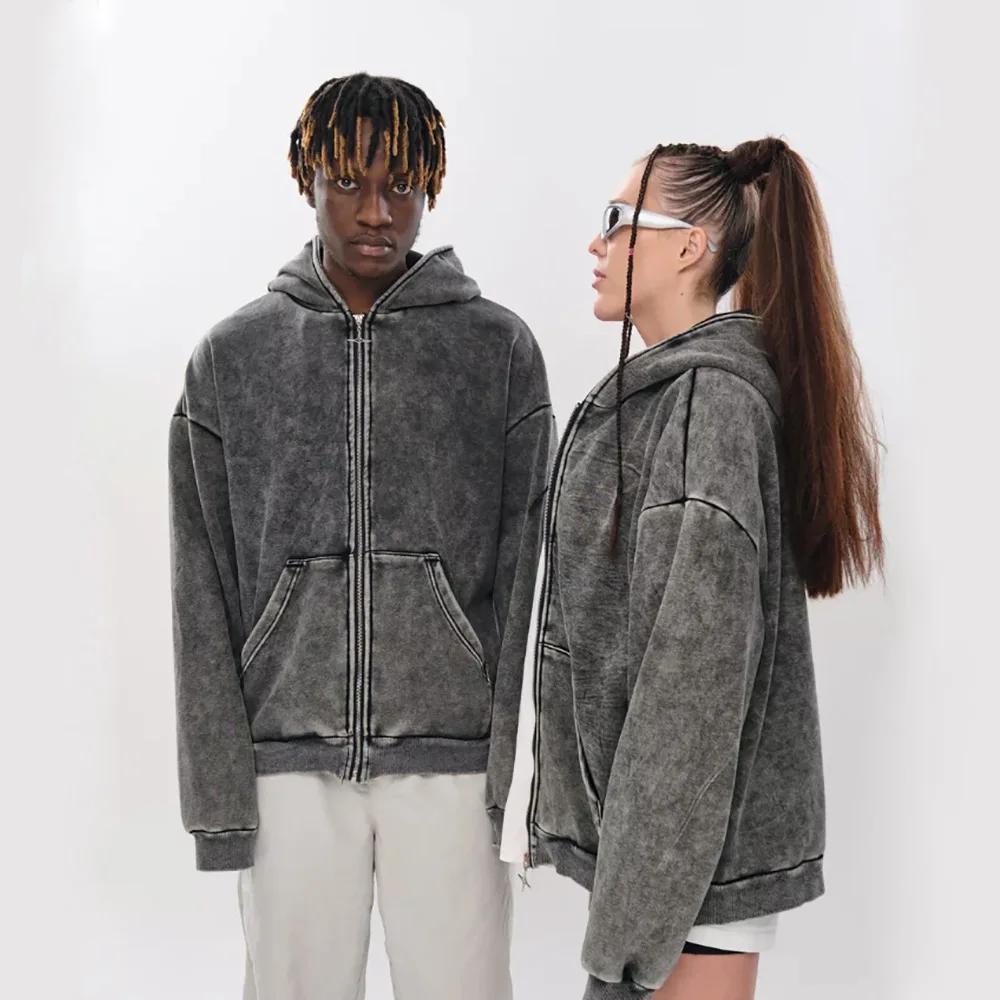 American Thick Warm Men's Zip Up Hoodie Sweatshirt Autumn Winter Fashion Oversized Loose Hooded Sweatshirt Jacket Streetwear
American Thick Warm Men's Zip Up Hoodie Sweatshirt Autumn Winter Fashion Oversized Loose Hooded Sweatshirt Jacket Streetwear