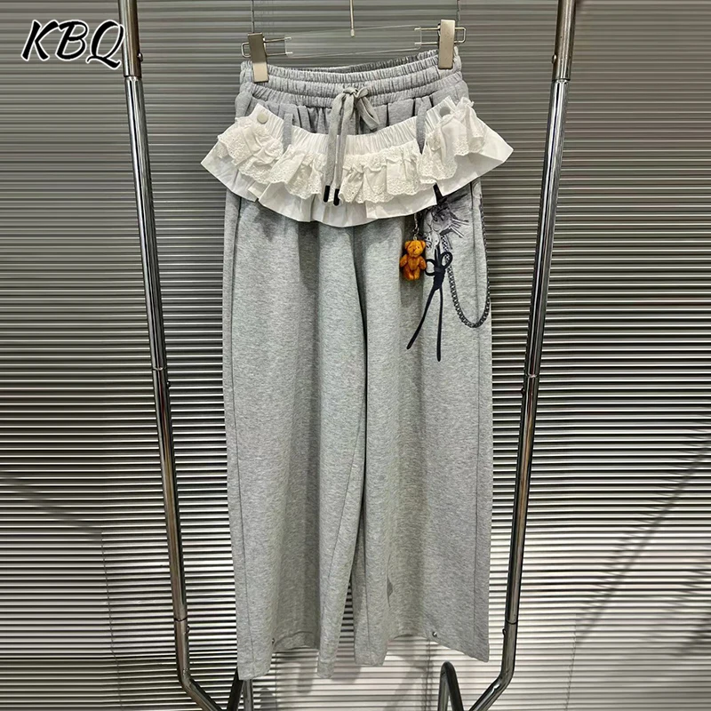 KBQ Korean Hit Color Loose Minimaist Chic Pants for Wonen High Waist Casual Fashion Long Pant Female Fashion Style Summer New
KBQ Korean Hit Color Loose Minimaist Chic Pants for Wonen High Waist Casual Fashion Long Pant Female Fashion Style Summer New