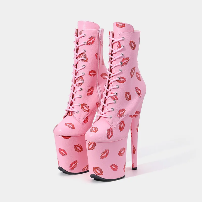 LAIJIANJINXIA New 20CM/8inches PU Upper Sexy Exotic High Heel Platform Party Women Boots Pole Dance Shoes HSAB202401
LAIJIANJINXIA New 20CM/8inches PU Upper Sexy Exotic High Heel Platform Party Women Boots Pole Dance Shoes HSAB202401