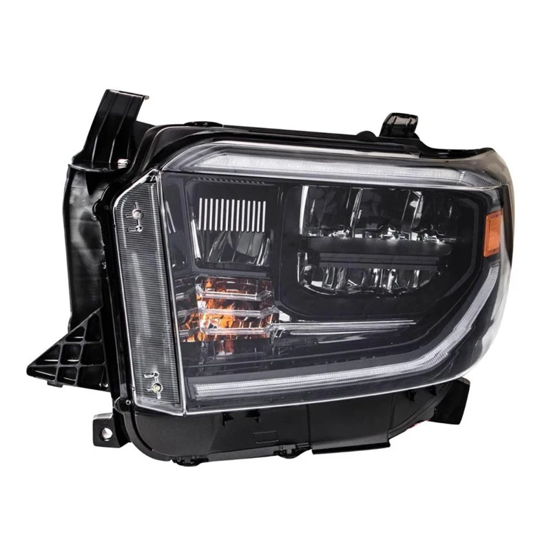 Suitable for 2014 Toyota/Tundra Headlight Assembly, Black, Part numbers 81110-0C111, 81150-0C111, 81110-0C130
Suitable for 2014 Toyota/Tundra Headlight Assembly, Black, Part numbers 81110-0C111, 81150-0C111, 81110-0C130