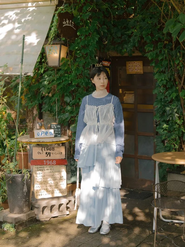 Queenop Autumn Winter New Women's Casual Sle Polyester Fiber Breathable Cover up Vest Double Strap Ruffle Hem Top
Queenop Autumn Winter New Women's Casual Sle Polyester Fiber Breathable Cover up Vest Double Strap Ruffle Hem Top