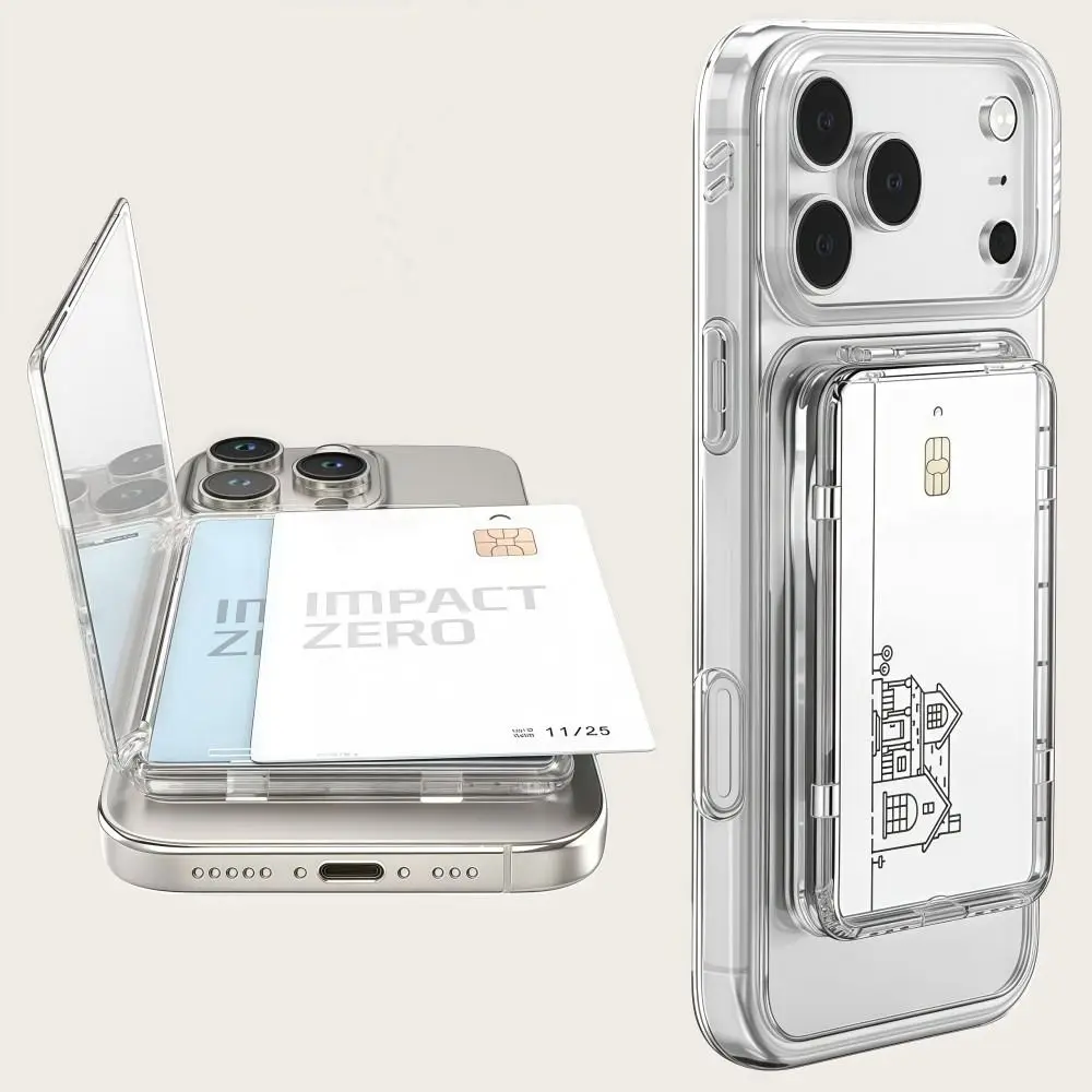 Transparent For MagSafe Card Sleeve Shockproof Ultra-thin Magnetic Stand Card Holder Detachable for iphone 17/16/15/14/13/12
Transparent For MagSafe Card Sleeve Shockproof Ultra-thin Magnetic Stand Card Holder Detachable for iphone 17/16/15/14/13/12