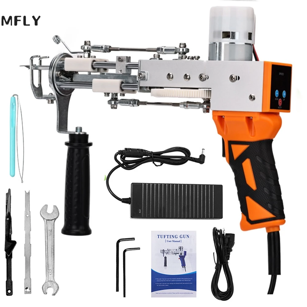 US/EU/US Plug Electric carpet tufting gun Loop Pile Cut Pile 2 in 1 Carpet weaving flocking machines DIY HandTools
US/EU/US Plug Electric carpet tufting gun Loop Pile Cut Pile 2 in 1 Carpet weaving flocking machines DIY HandTools
