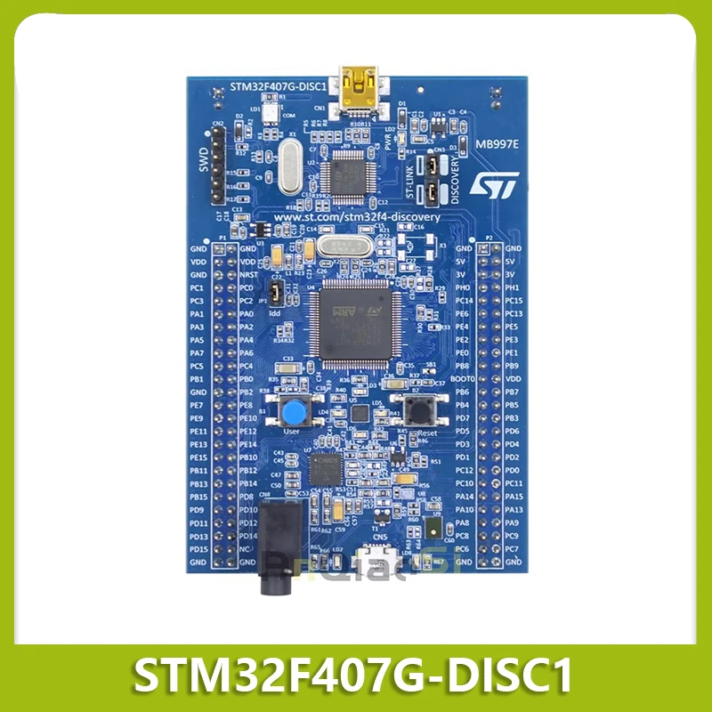 The STM32F407G-DISC1 development board adopts the STM32F407VGT6 chip and is an authentic STM32F4DISCOVERY product in stock
The STM32F407G-DISC1 development board adopts the STM32F407VGT6 chip and is an authentic STM32F4DISCOVERY product in stock